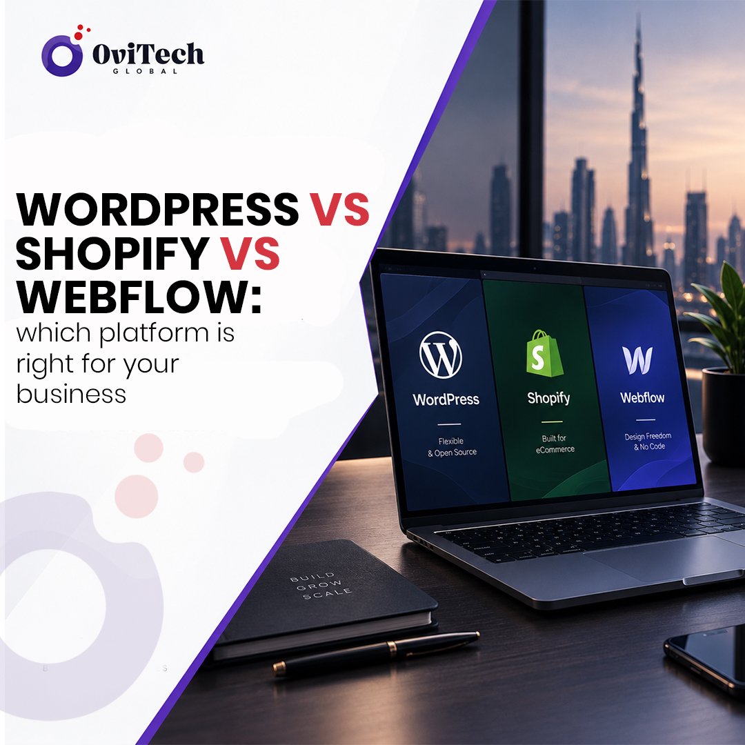 WordPress vs Shopify vs Webflow: Which Platform Is Right for Your Business?