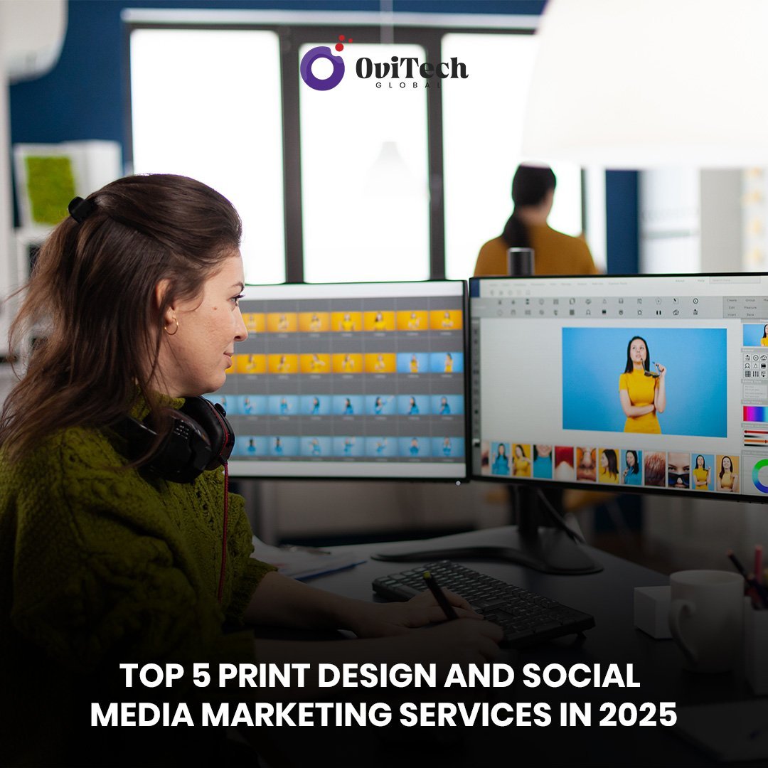 Top 5 Print Design and Social Media Marketing Services in 2025